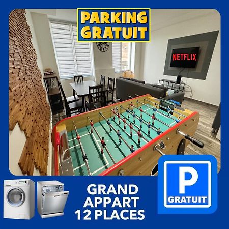 22 Chic & Cosy Grand Appart 92M2 Parking Gratuit Hypercentre Netflix 圣艾蒂安 外观 照片