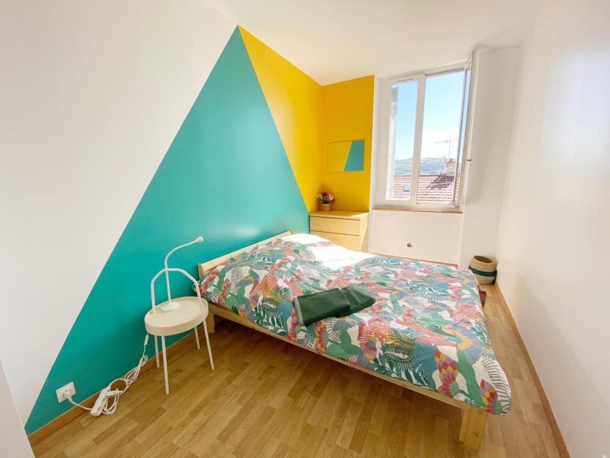 22 Chic & Cosy Grand Appart 92M2 Parking Gratuit Hypercentre Netflix 圣艾蒂安 外观 照片